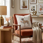 Aperol Great Dane Throw Pillow - Hillcroft Home