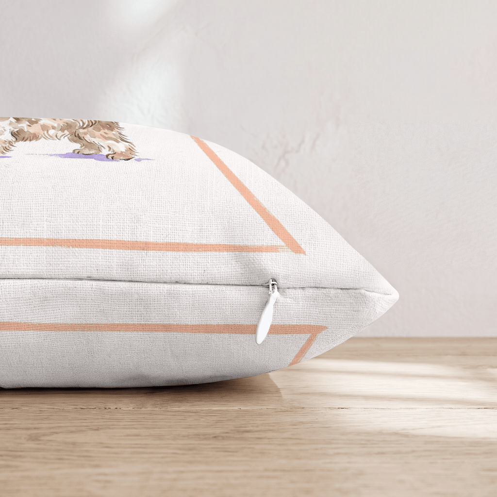 Aperol Havanese Throw Pillow - Hillcroft Home