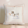Aperol Jack Russell Throw Pillow - Hillcroft Home