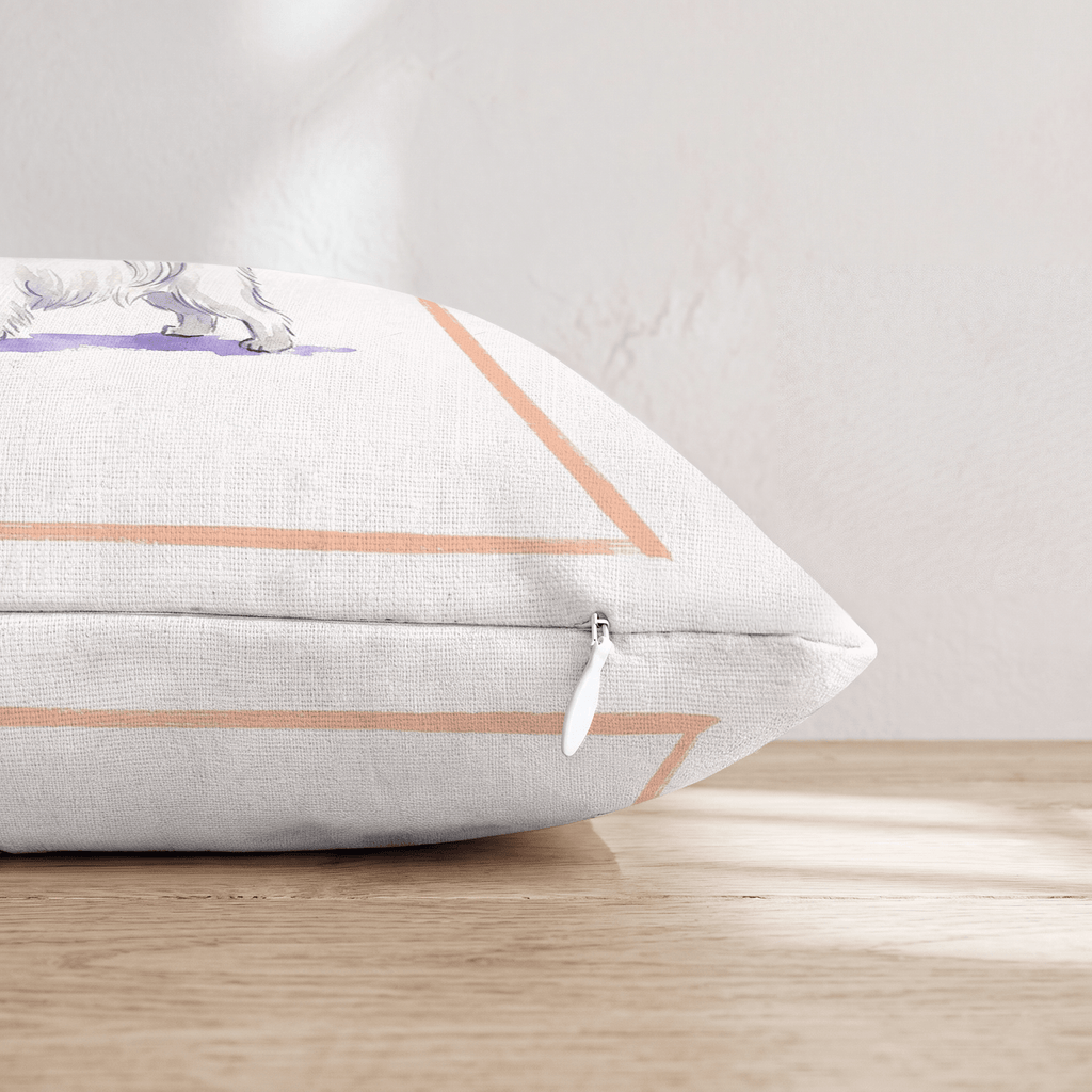 Aperol Maltese Throw Pillow - Hillcroft Home
