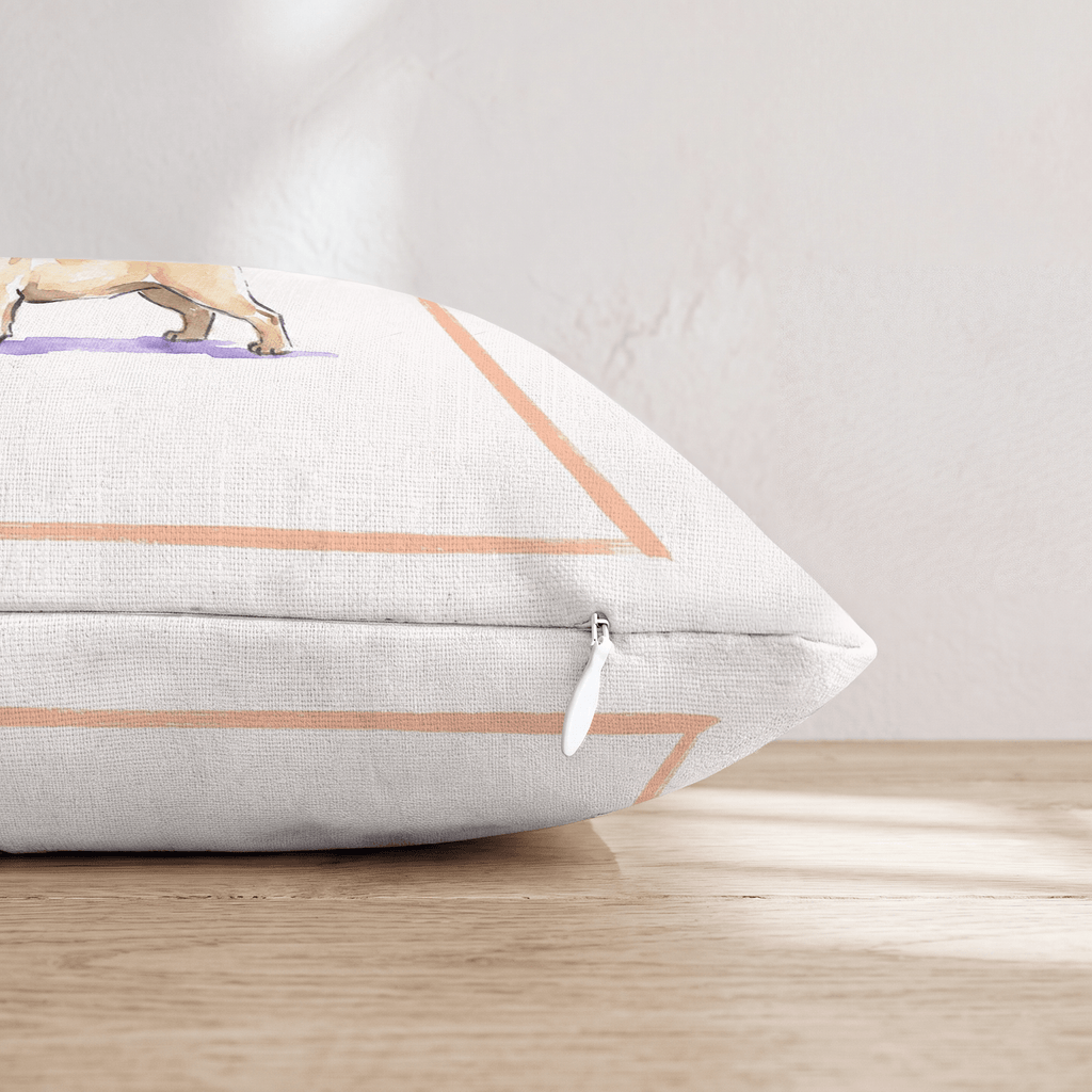 Aperol Pug Throw Pillow - Hillcroft Home