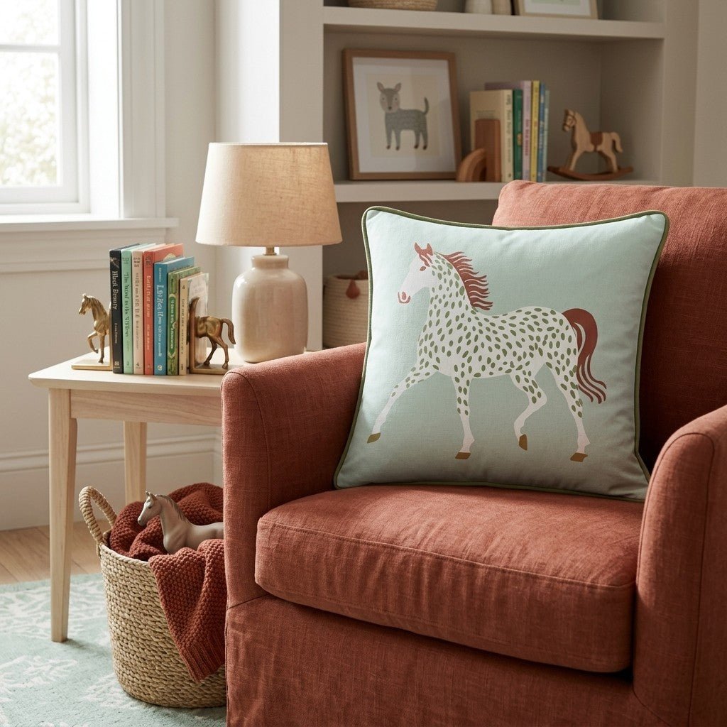 Appaloosa Throw Pillow - Hillcroft Home