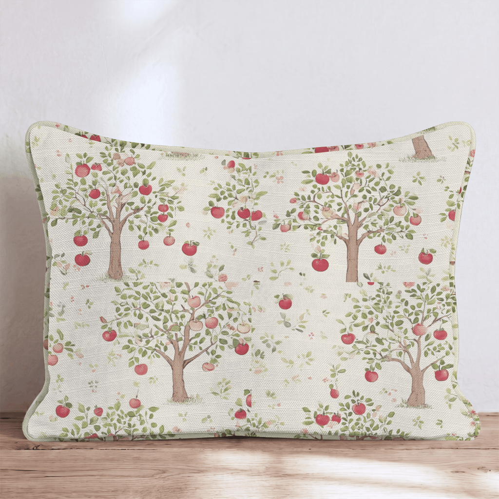 Apple Blossom Orchard Throw Pillow - Hillcroft Home