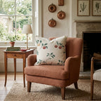 Apple Branch Stretch Throw Pillow - Hillcroft Home