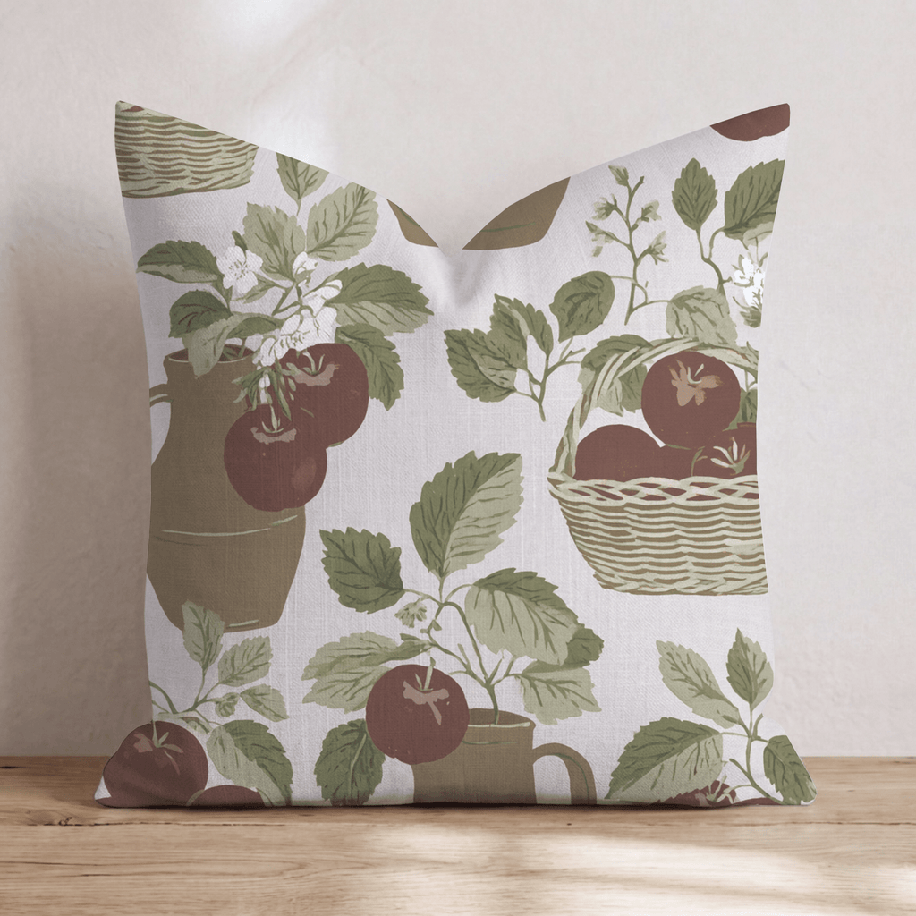Apple Cider Harvest Throw Pillow - Hillcroft Home