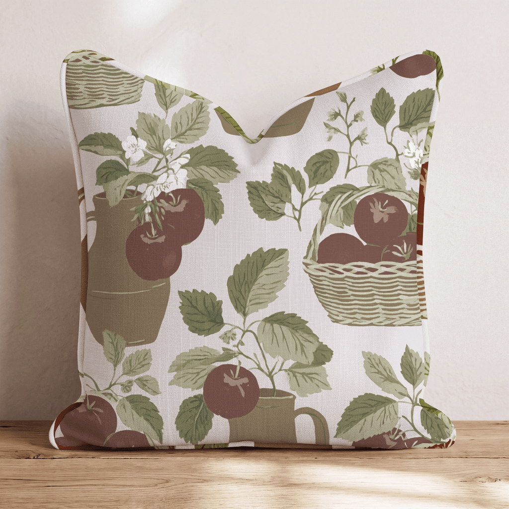 Apple Cider Harvest Throw Pillow - Hillcroft Home