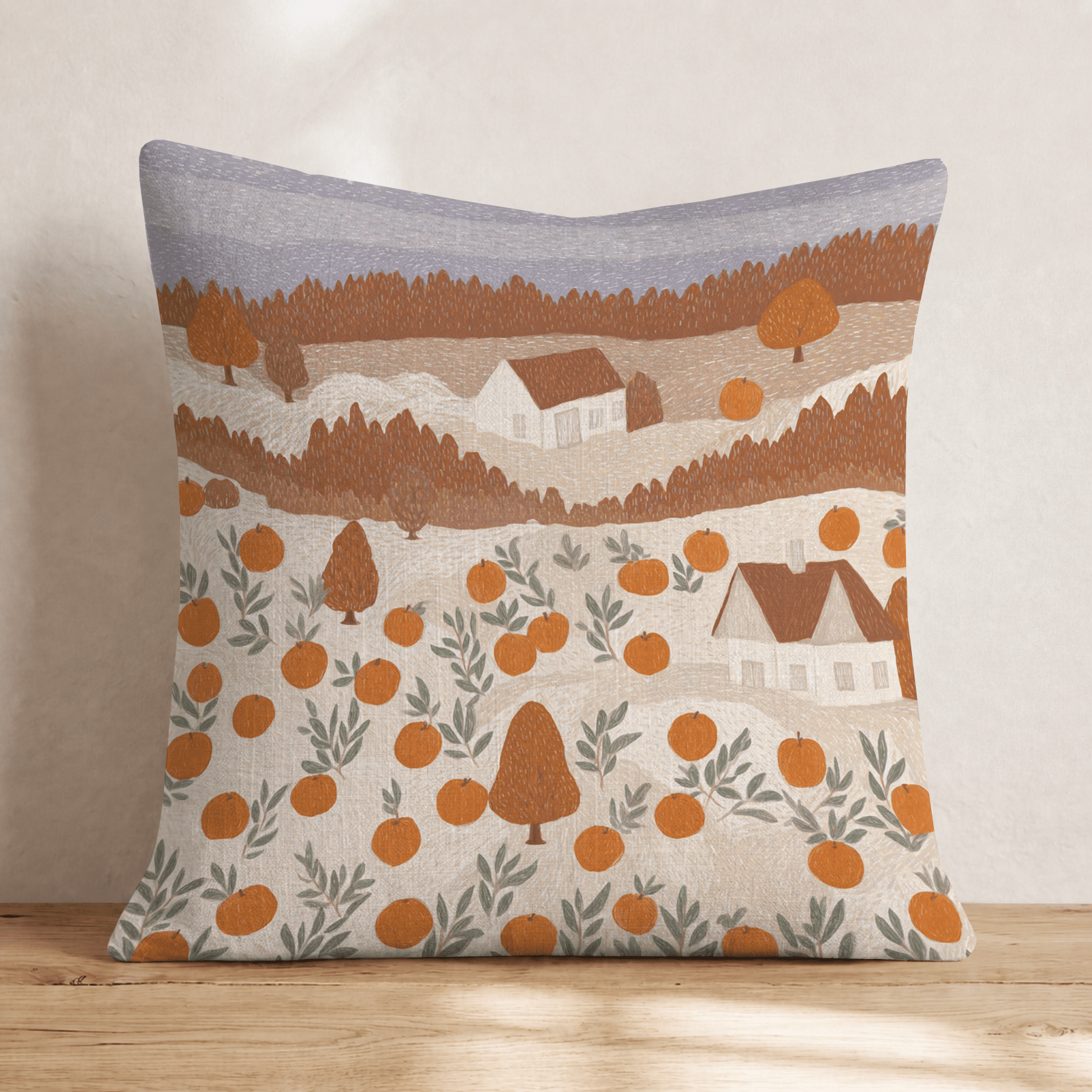 Apple Hollow Throw Pillow - Hillcroft Home