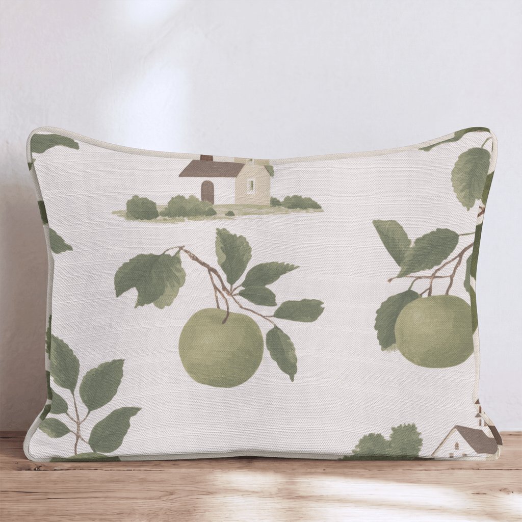 Apple of My Eye Throw Pillow - Hillcroft Home
