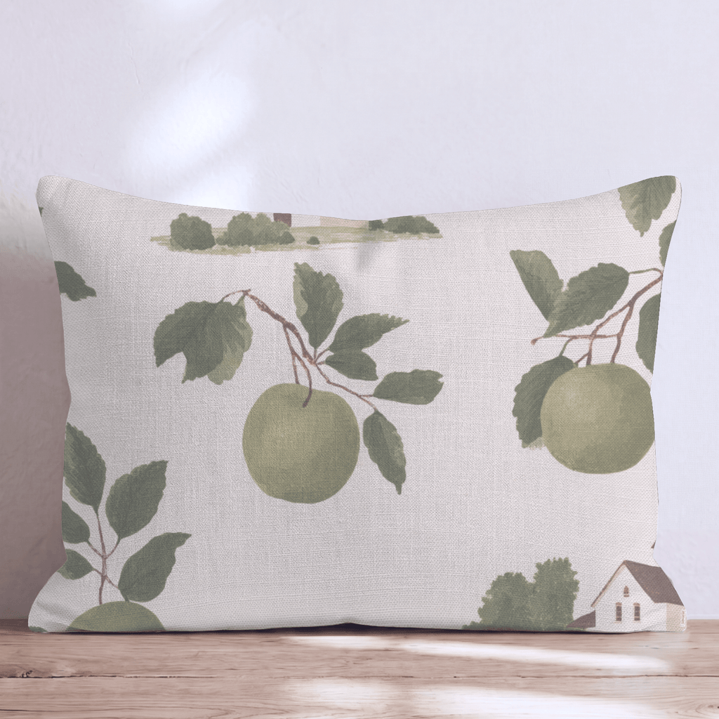 Apple of My Eye Throw Pillow - Hillcroft Home