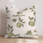 Apple of My Eye Throw Pillow - Hillcroft Home