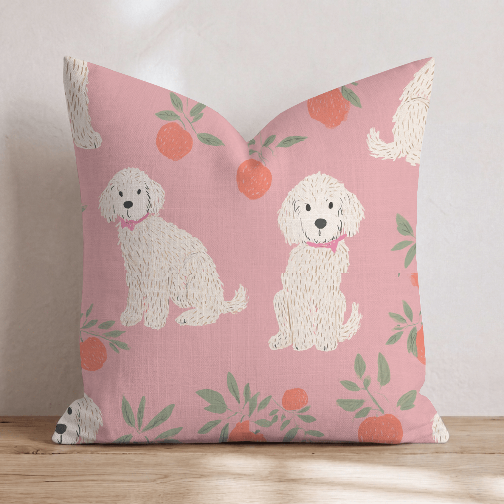 Apple Season Throw Pillow - Hillcroft Home