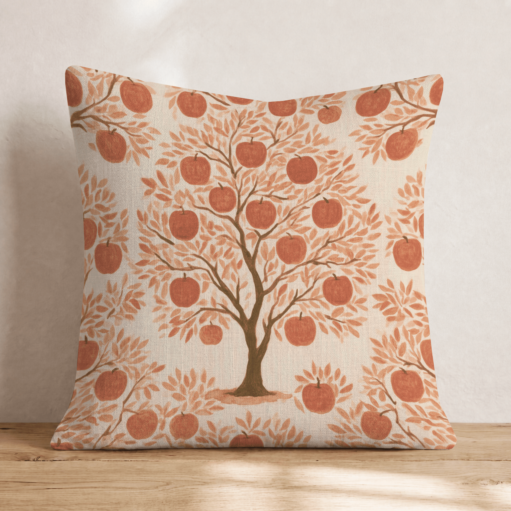 Apple Tree Toile Throw Pillow - Hillcroft Home