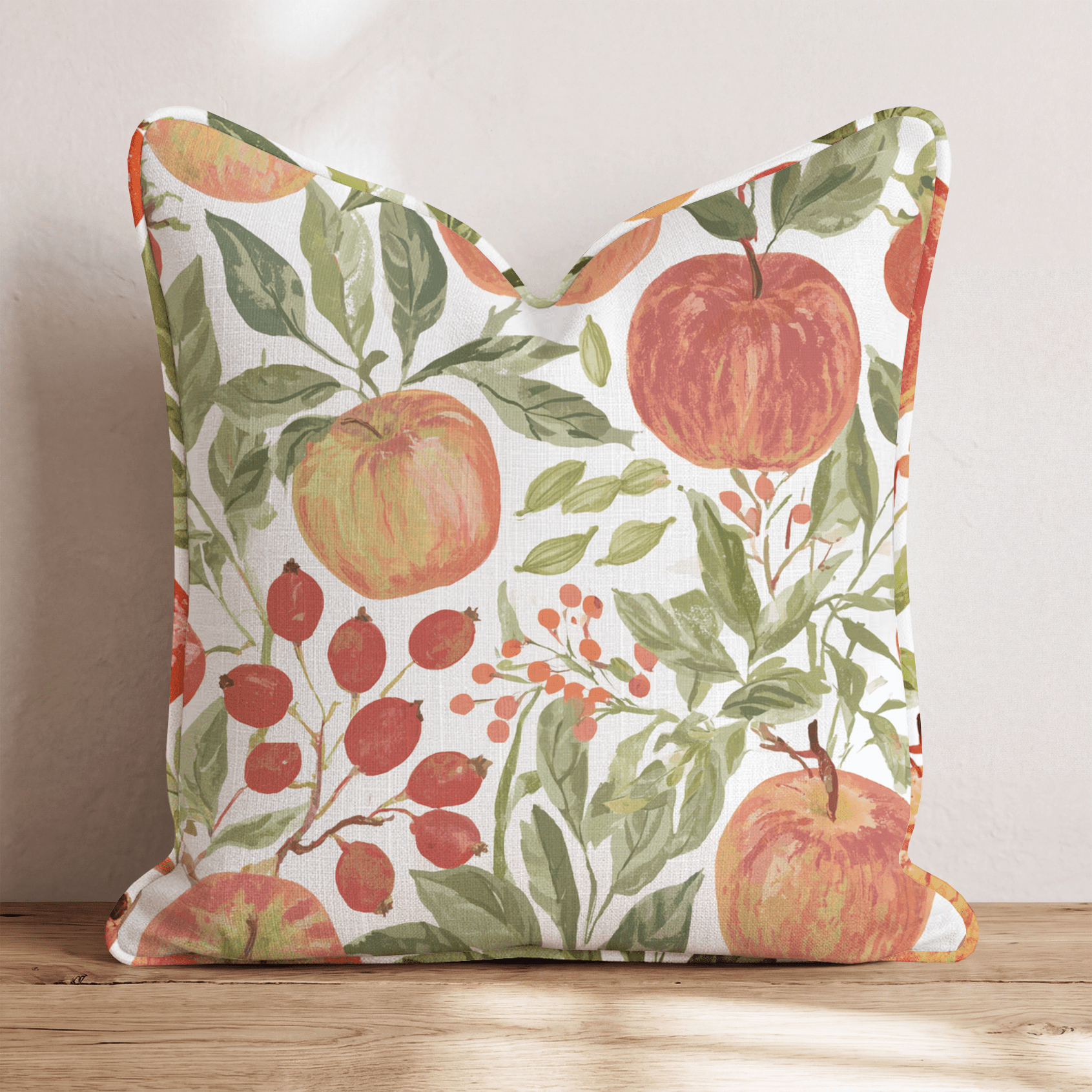 Apples Before Cider Throw Pillow - Hillcroft Home