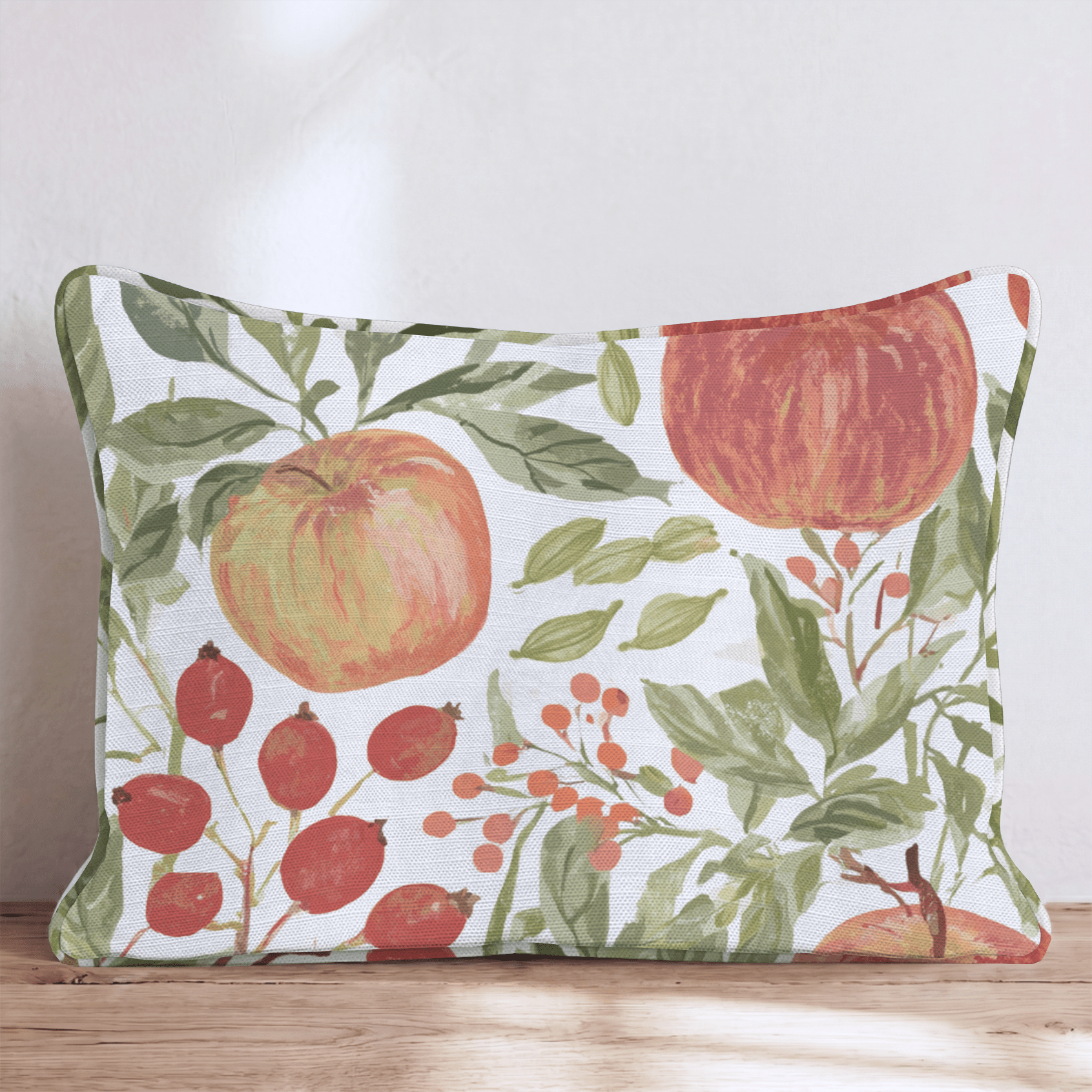 Apples Before Cider Throw Pillow - Hillcroft Home