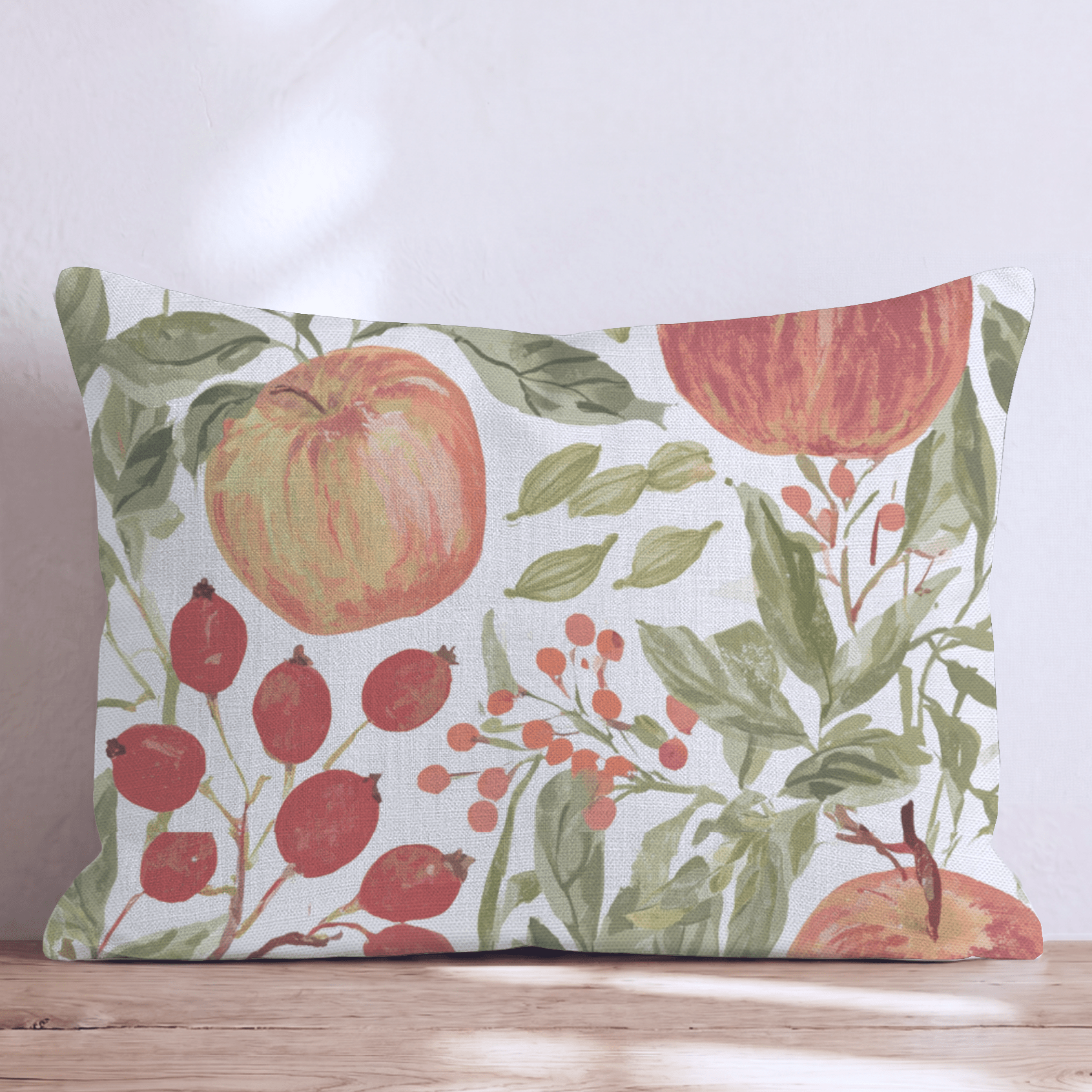 Apples Before Cider Throw Pillow - Hillcroft Home