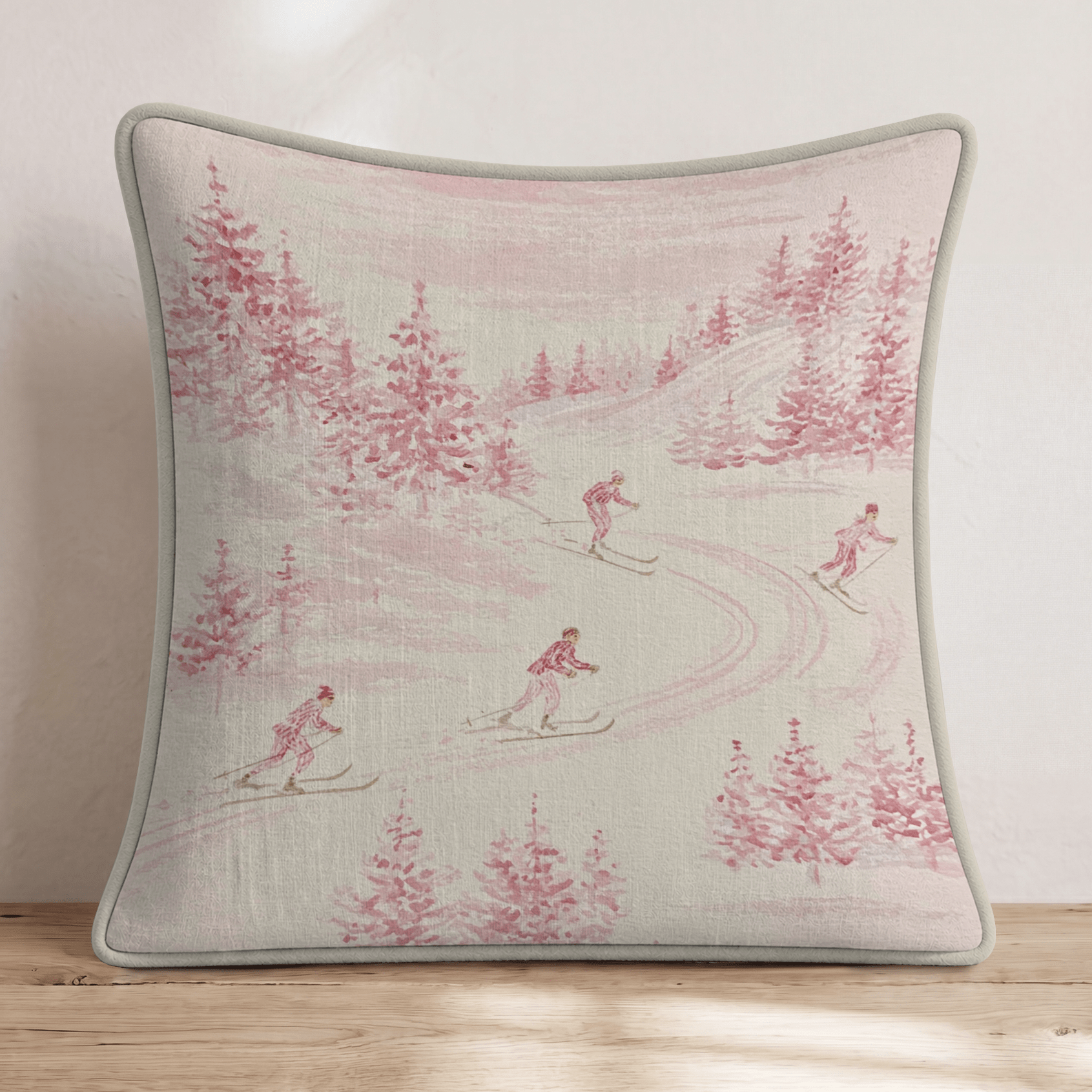 Apres Ski Dreams Throw Pillow - Hillcroft Home