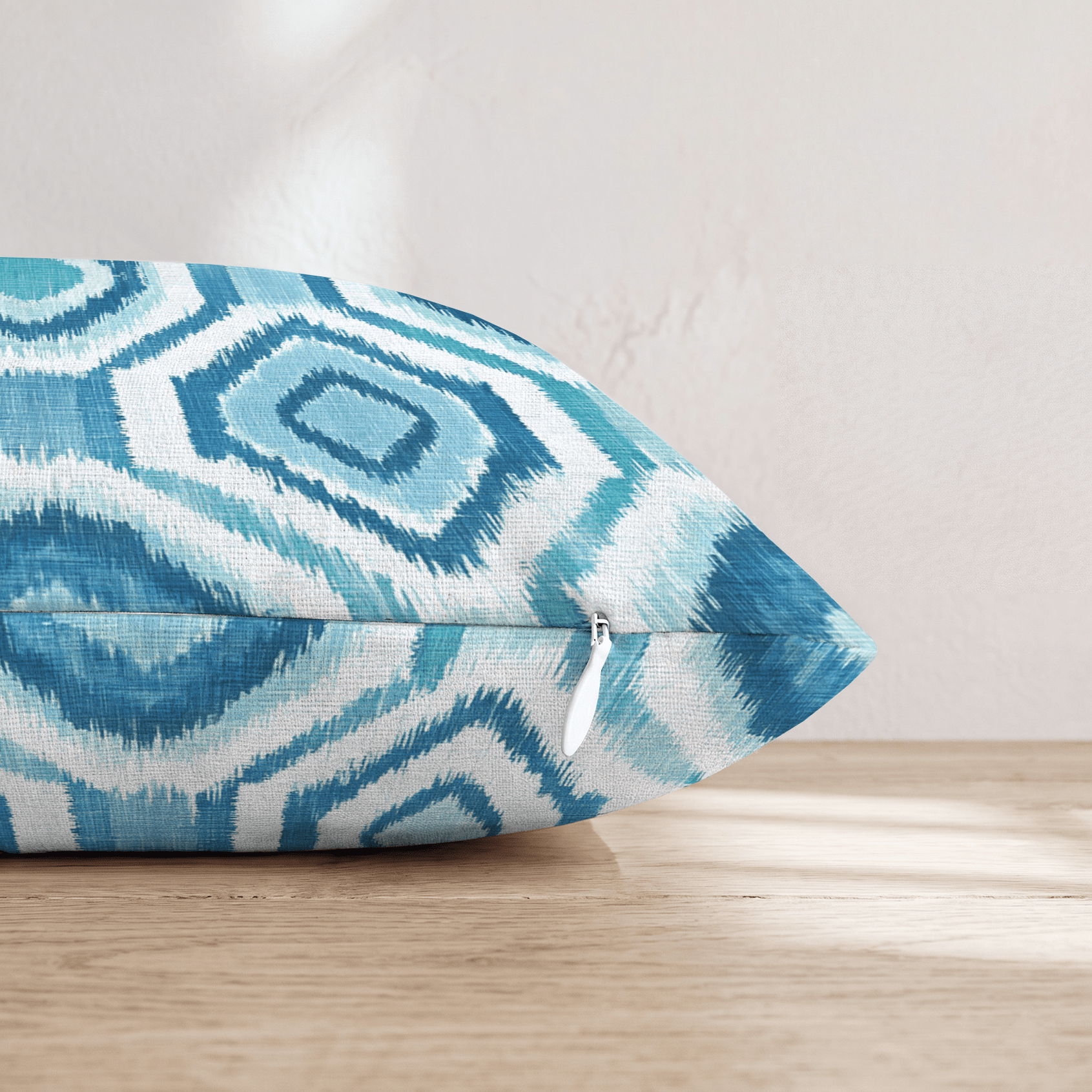Aqua Throw Pillow - Hillcroft Home