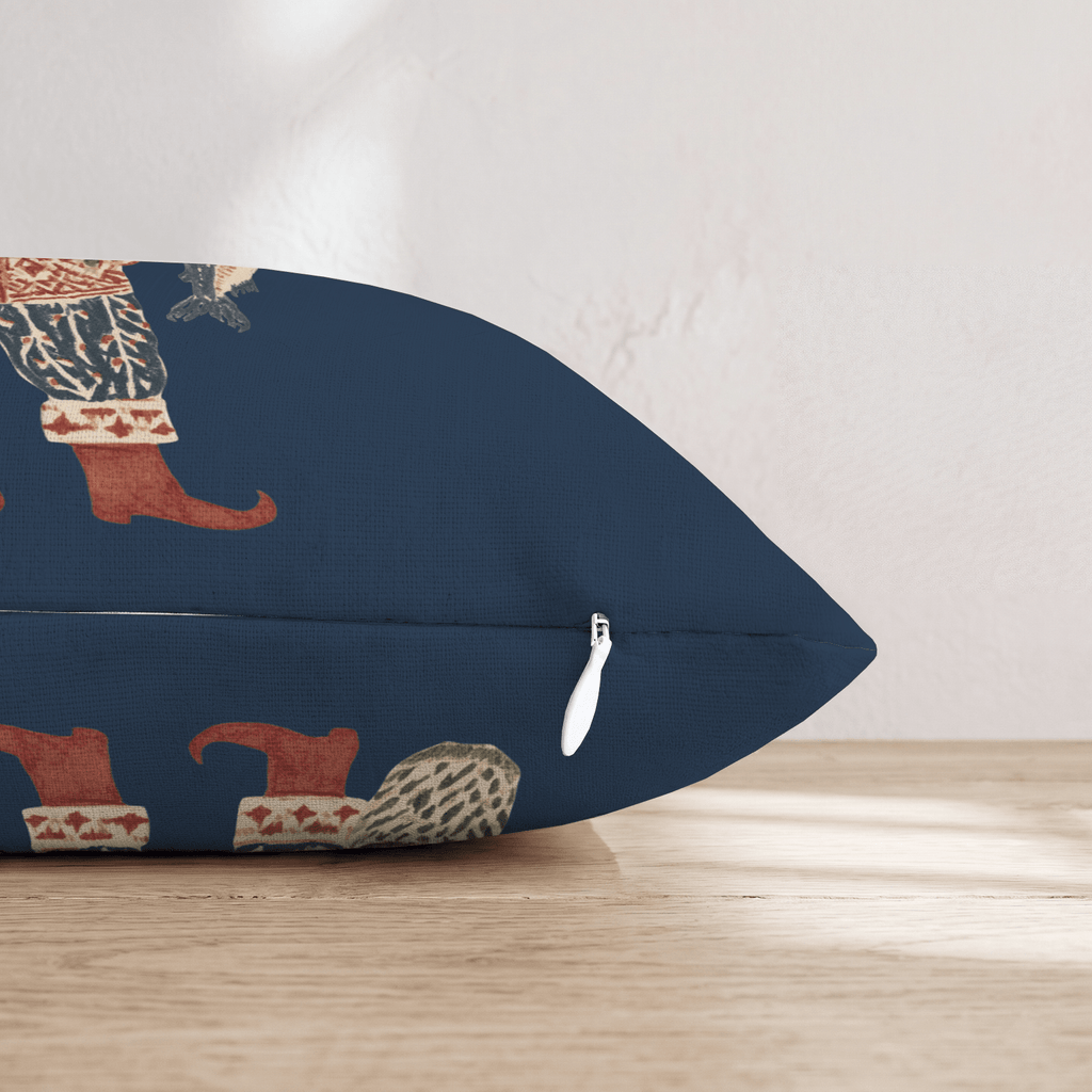 Arctic Fisherman Throw Pillow - Hillcroft Home