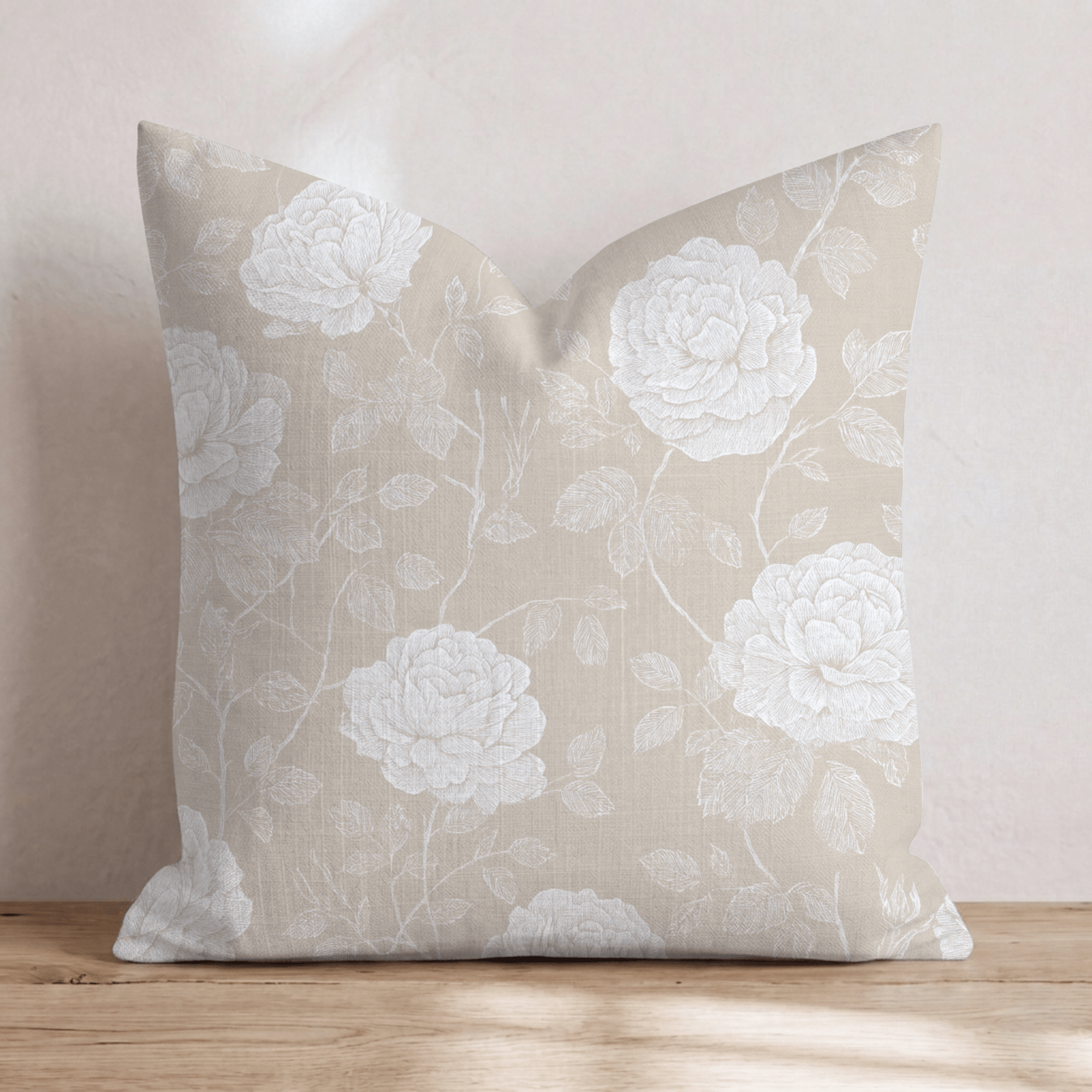 Arden Blossom Throw Pillow - Hillcroft Home