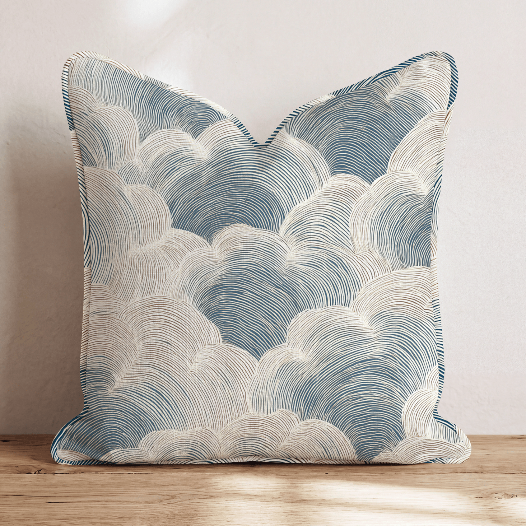 Arden Clouds Throw Pillow - Hillcroft Home