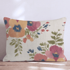 Aristea Bouquet Throw Pillow - Hillcroft Home