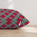 Arletta Plaid Throw Pillow - Hillcroft Home