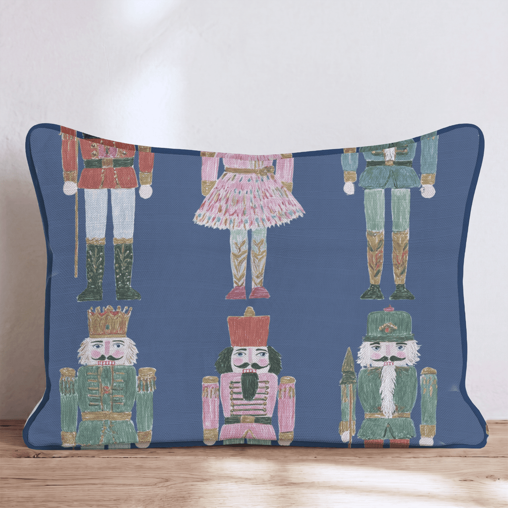 Army of Nutcrackers Throw Pillow - Hillcroft Home