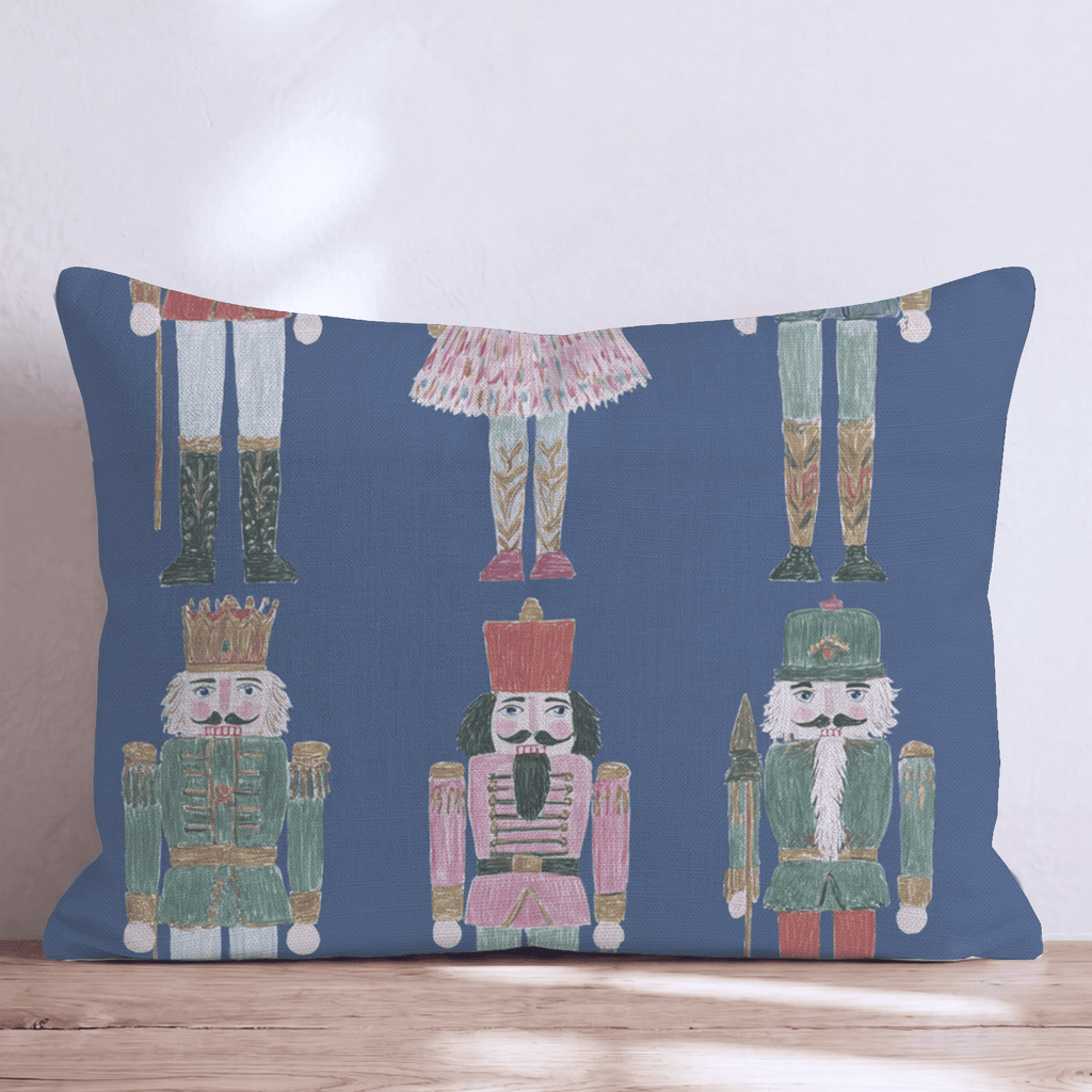 Army of Nutcrackers Throw Pillow - Hillcroft Home