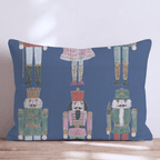Army of Nutcrackers Throw Pillow - Hillcroft Home