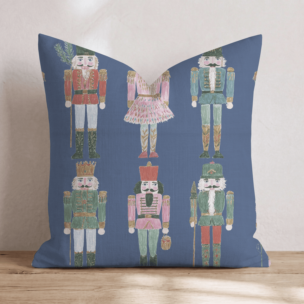 Army of Nutcrackers Throw Pillow - Hillcroft Home