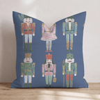 Army of Nutcrackers Throw Pillow - Hillcroft Home