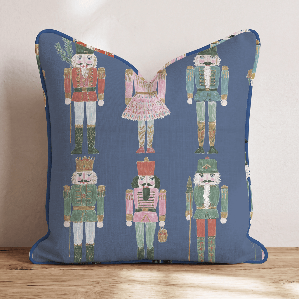 Army of Nutcrackers Throw Pillow - Hillcroft Home