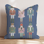 Army of Nutcrackers Throw Pillow - Hillcroft Home