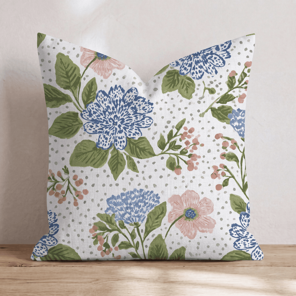 Arvelle Bouquet Throw Pillow - Hillcroft Home