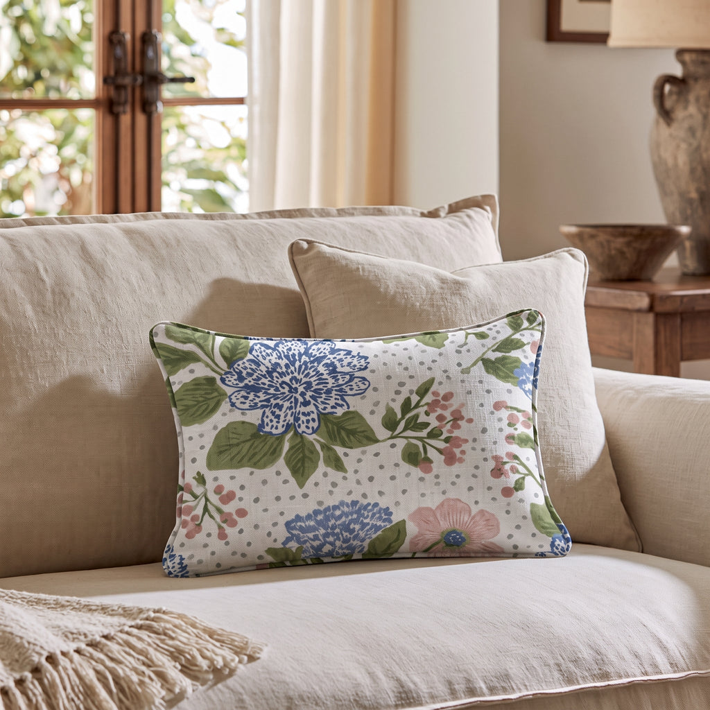 Arvelle Bouquet Throw Pillow throw pillow - Hillcroft Home