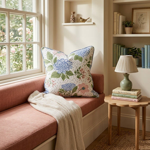 Arvelle Bouquet Throw Pillow - Hillcroft Home