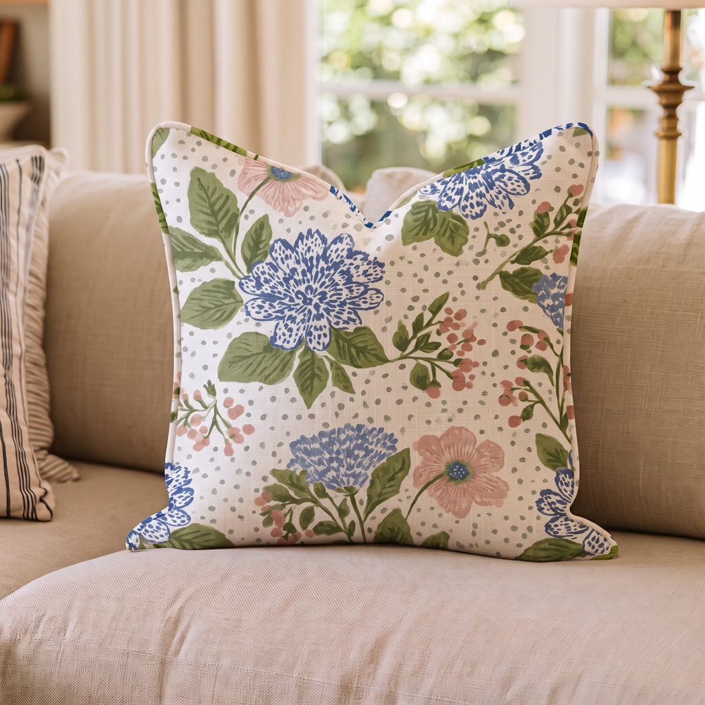Arvelle Bouquet Throw Pillow throw pillow - Hillcroft Home