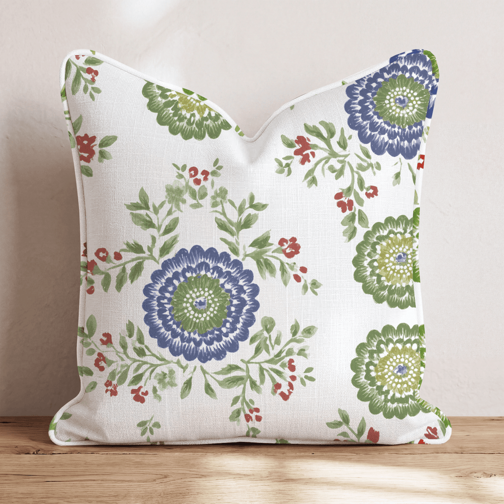 Arwen Blossoms Throw Pillow - Hillcroft Home