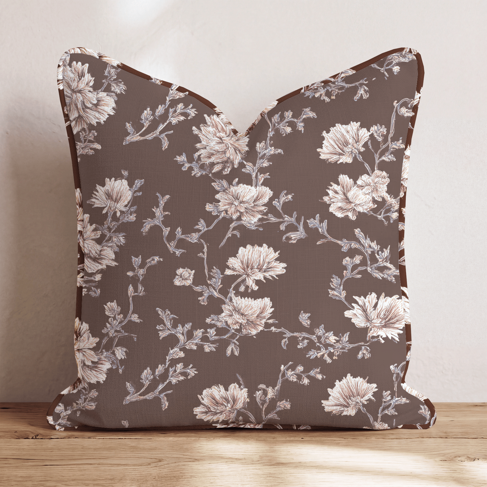Ashbourne Garden Throw Pillow - Hillcroft Home