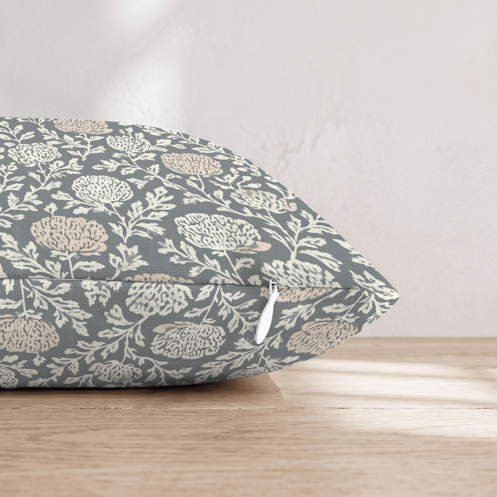 Ashwood Bloom Throw Pillow - Hillcroft Home
