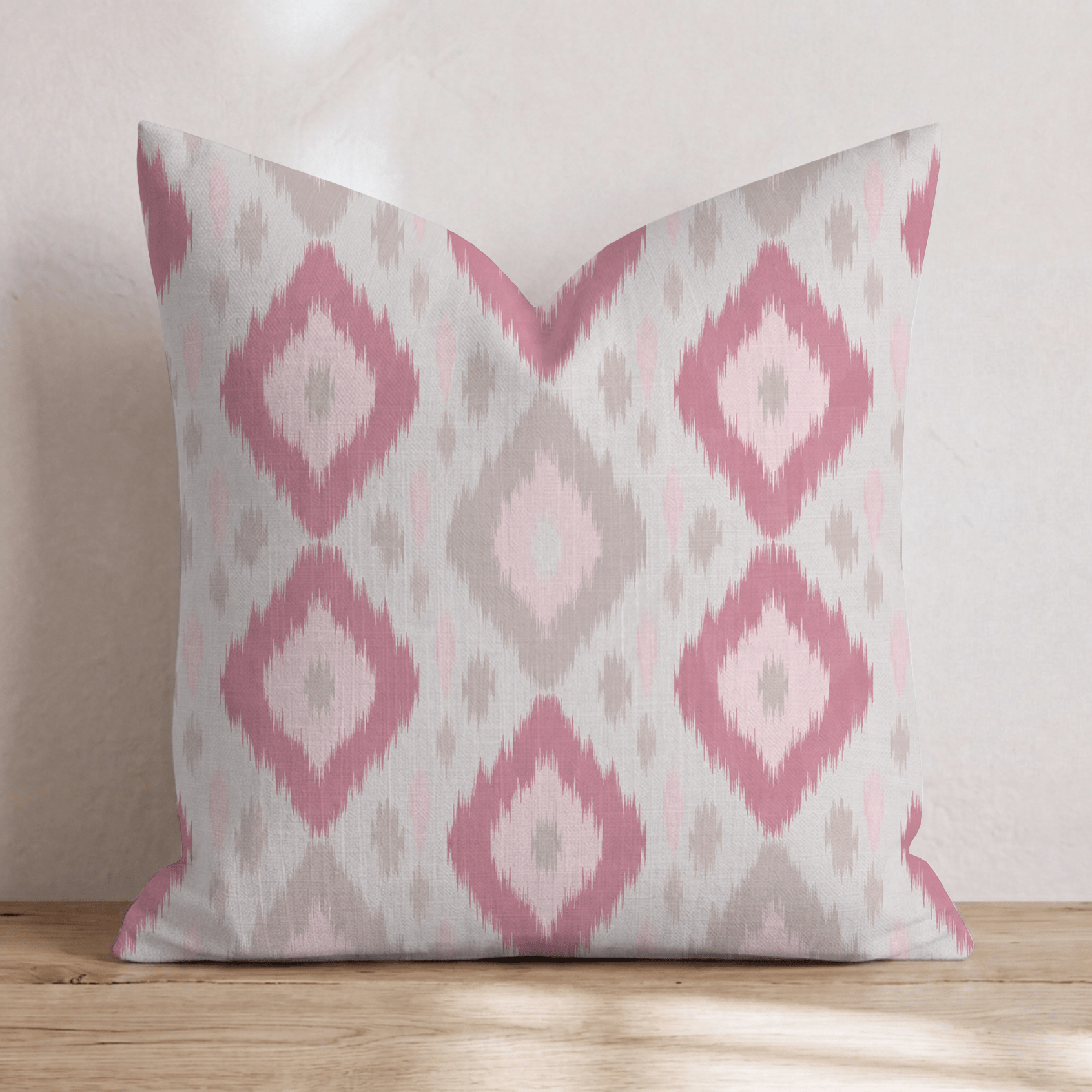 Aspyn Ikat Throw Pillow - Hillcroft Home
