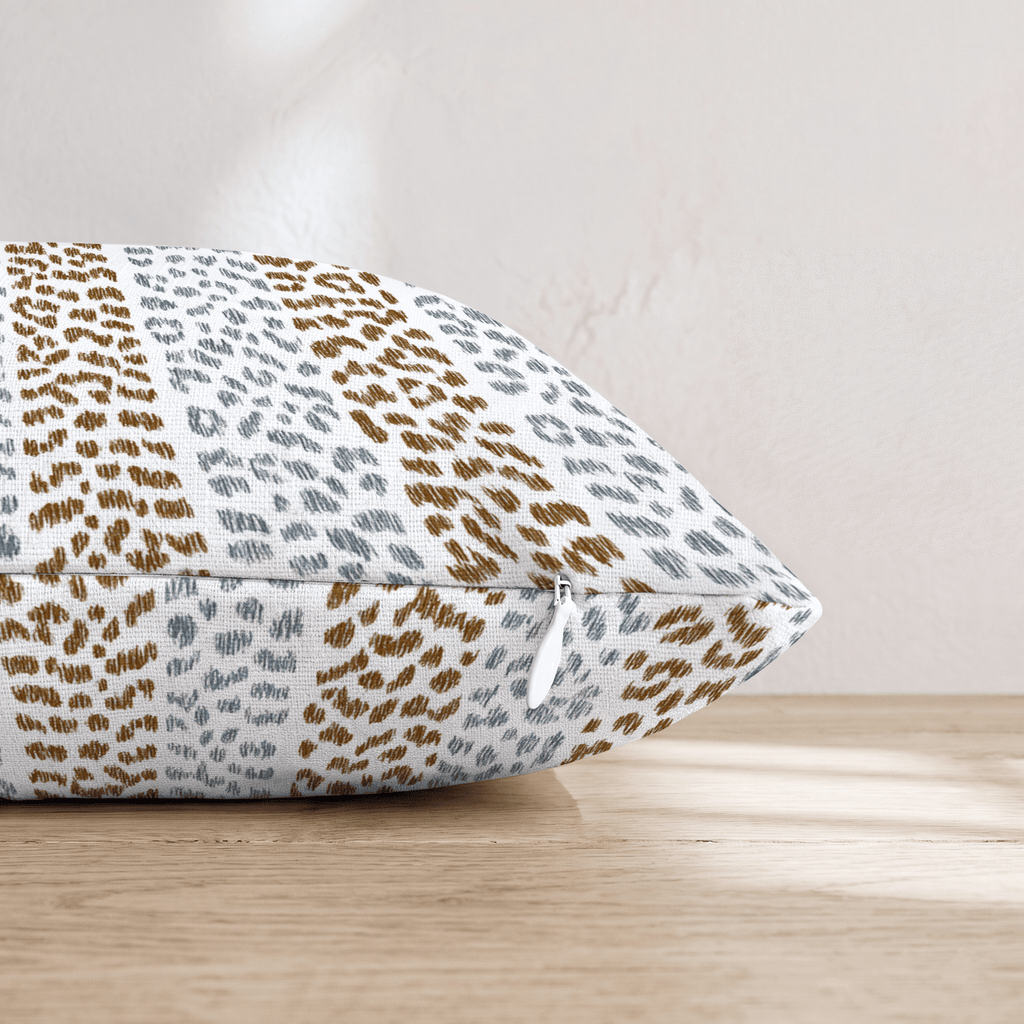 Astaire Leopard Throw Pillow - Hillcroft Home