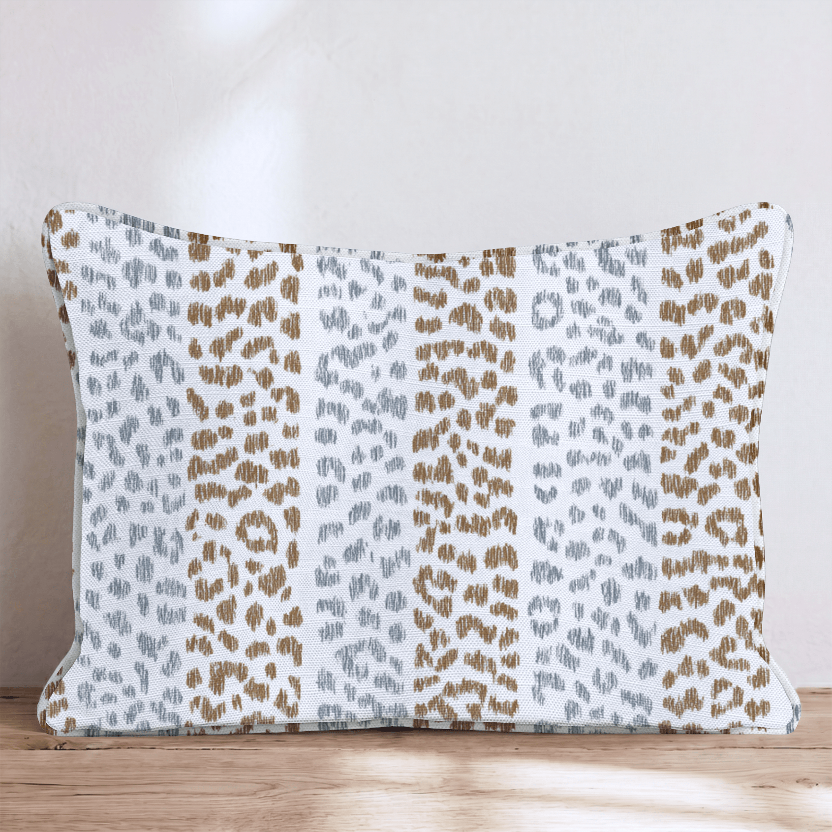 Astaire Leopard Throw Pillow - Hillcroft Home