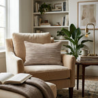 Aster Stripes Throw Pillow - Hillcroft Home