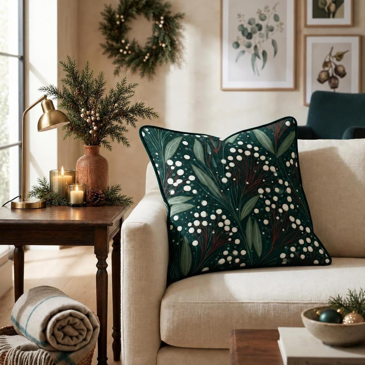 At Last Throw Pillow throw pillow - Hillcroft Home