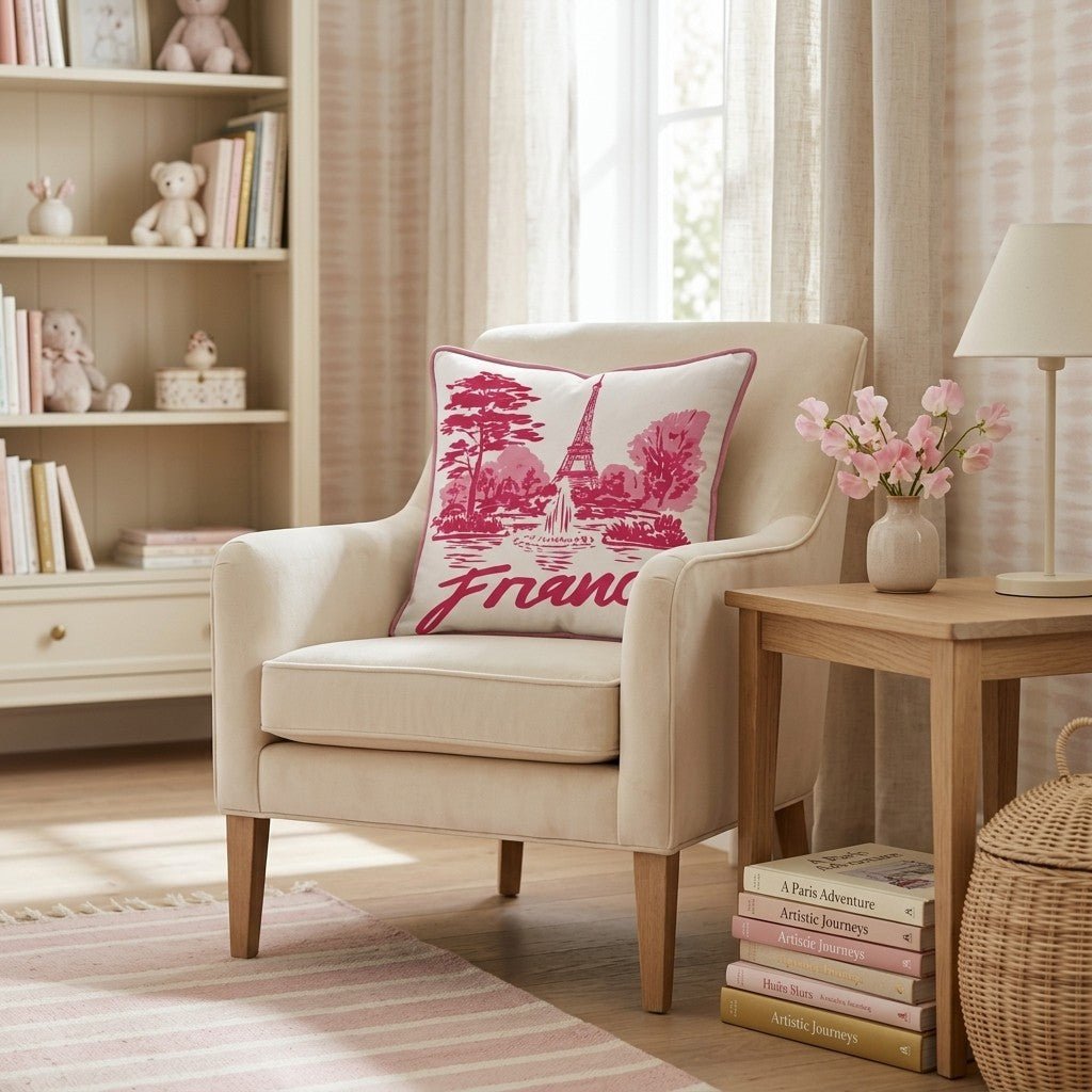 Atelier France Throw Pillow - Hillcroft Home