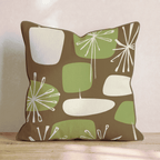 Atomic Angle Throw Pillow - Hillcroft Home