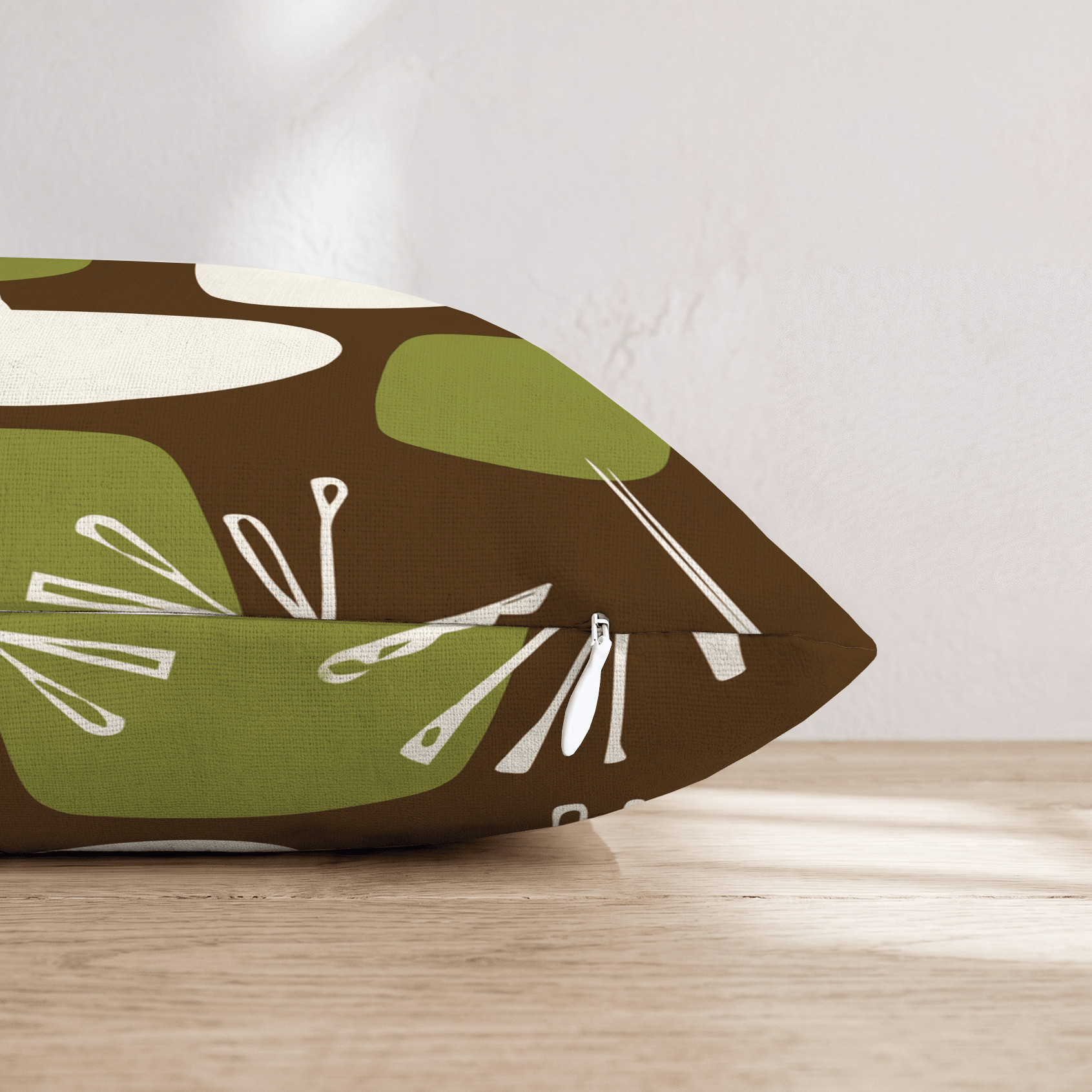 Atomic Angle Throw Pillow - Hillcroft Home