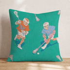 Attack Zone Throw Pillow - Hillcroft Home