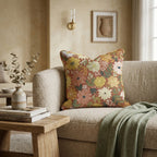 Autumn Bloom Throw Pillow - Hillcroft Home